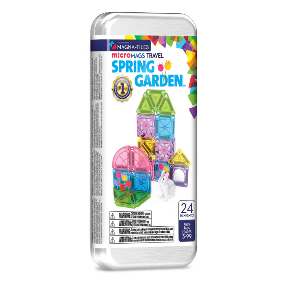 MicroMags Spring Garden Magnet Set 24pc