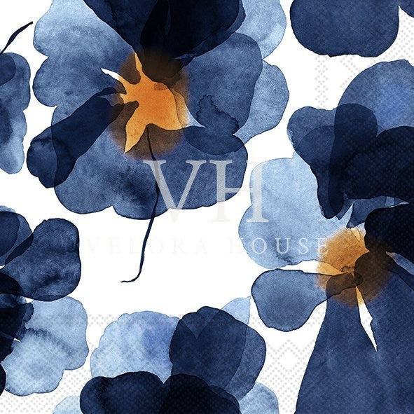 VALSSI Blue Cocktail Serviette