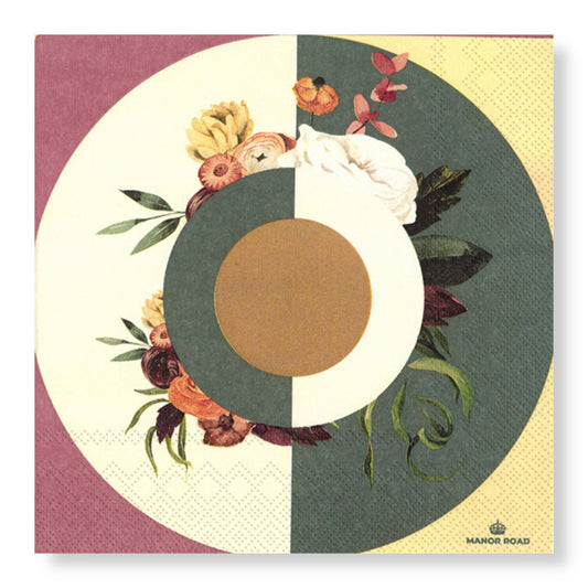 Flora Cocktail Serviette