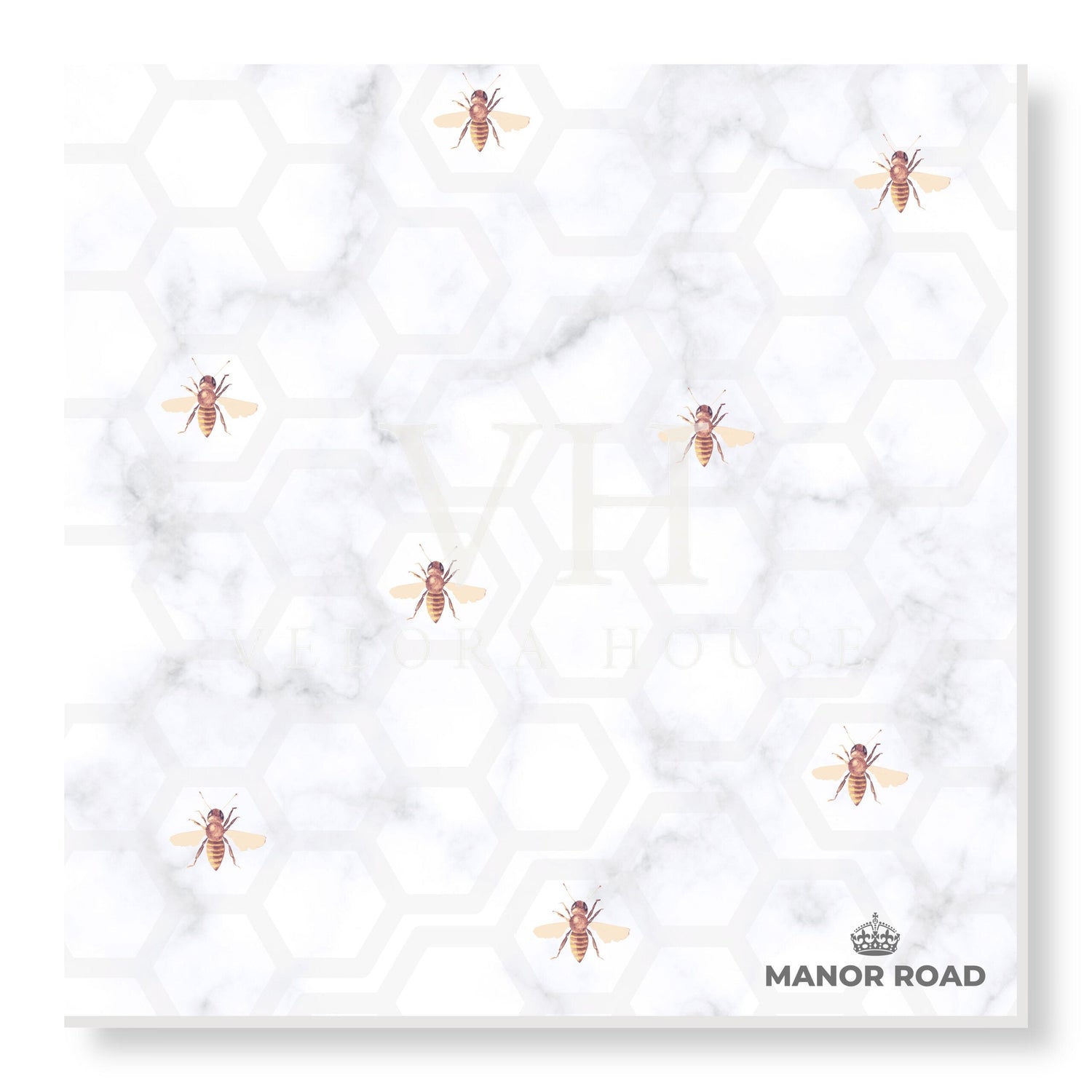 Marbled Bee Dinner Serviette
