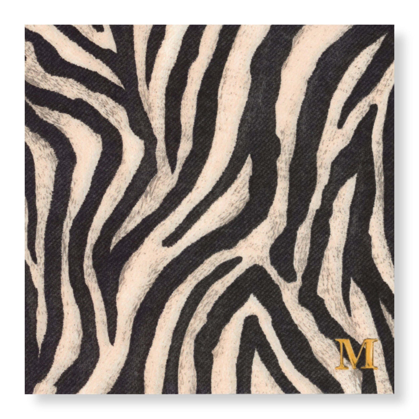 The Zebra Dinner Napkin