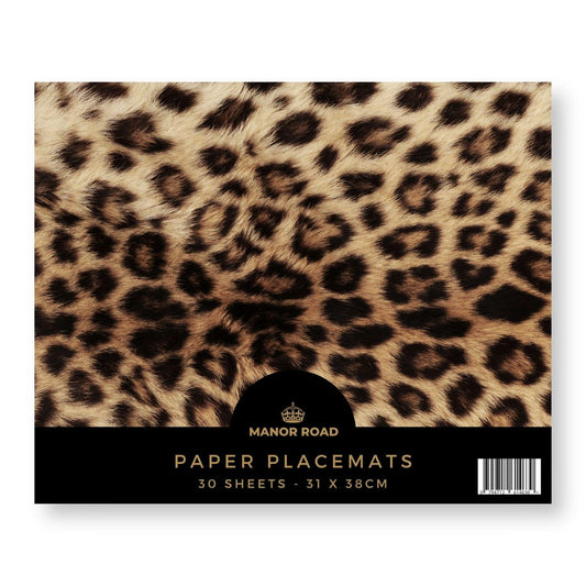 The Leopard Paper Placemat Pad/30