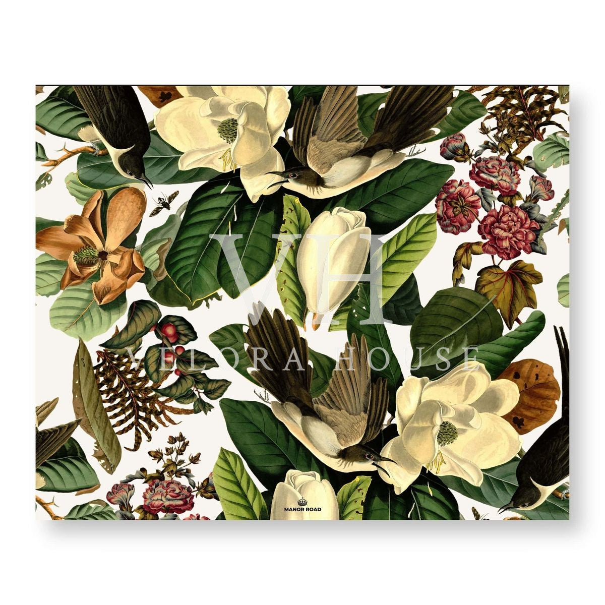 Magnolia Blooms Paper Placemat Pad/30