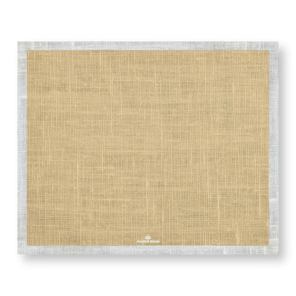 Gold Linen Paper Placemat Pad/30