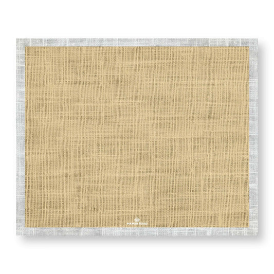 Gold Linen Paper Placemat Pad/30