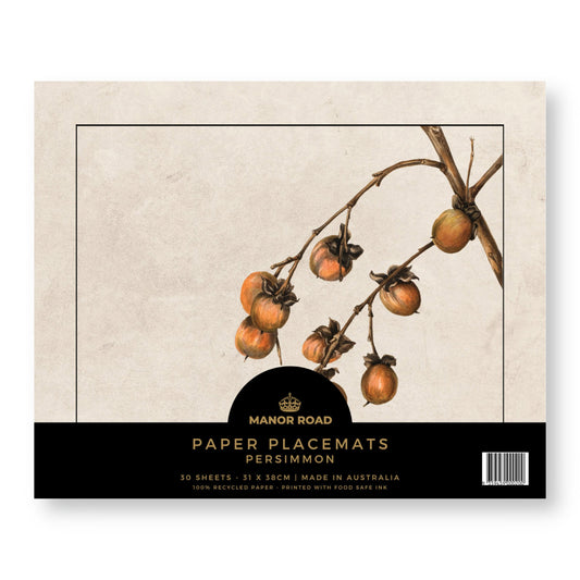 Persimmon Paper Placemat Pad/30