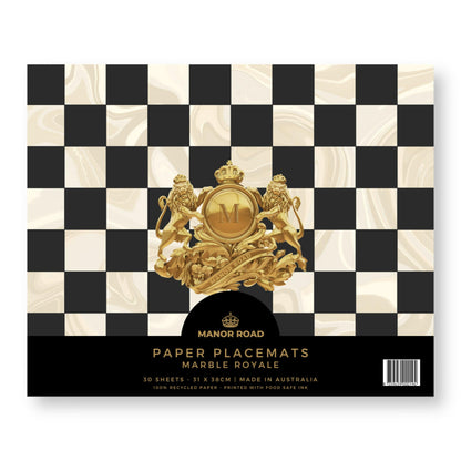 Marble Royale Paper Placemat Pad/30