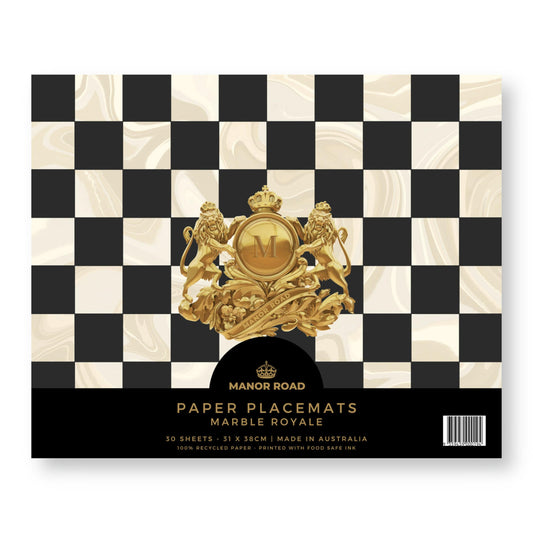 Marble Royale Paper Placemat Pad/30