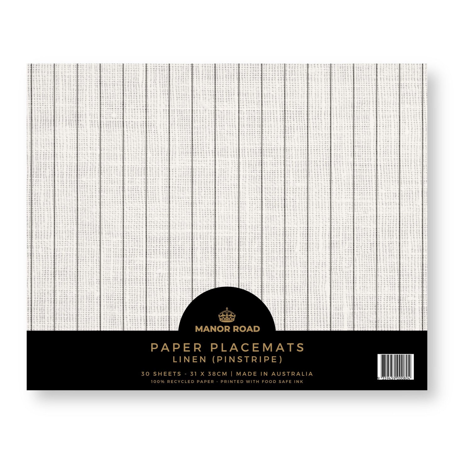 Pinstripe Paper Placemat Pad/30