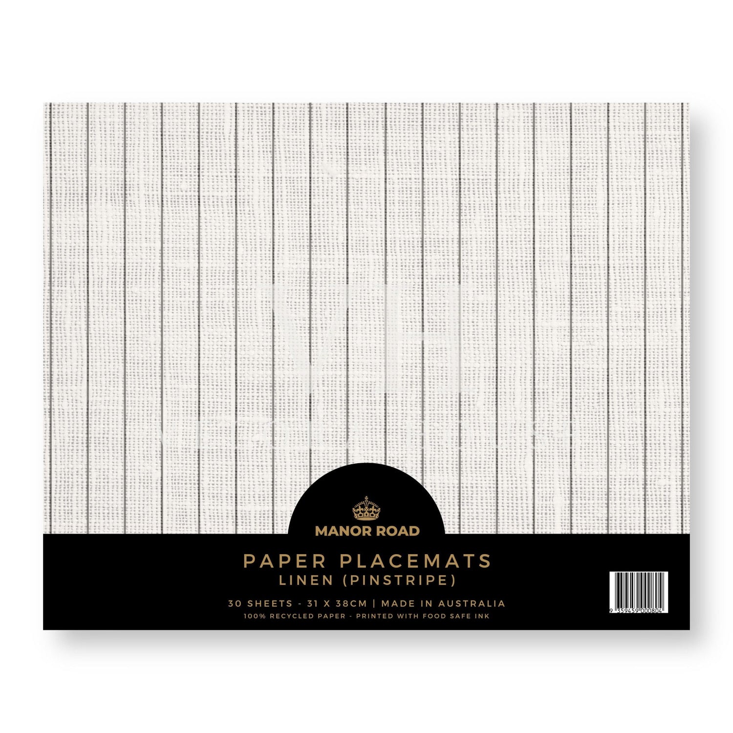 Pinstripe Paper Placemat Pad/30