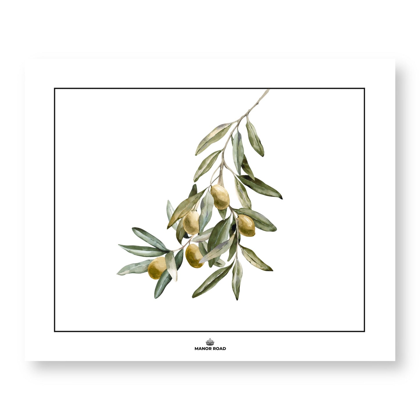 Wild Olives Paper Placemat Pad/30