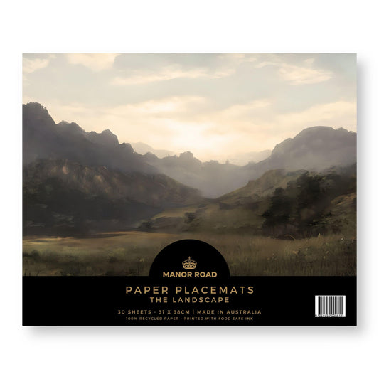 The Landscape Paper Placemat Pad/30