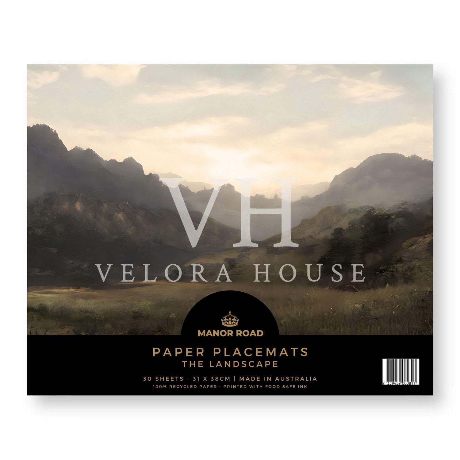 The Landscape Paper Placemat Pad/30