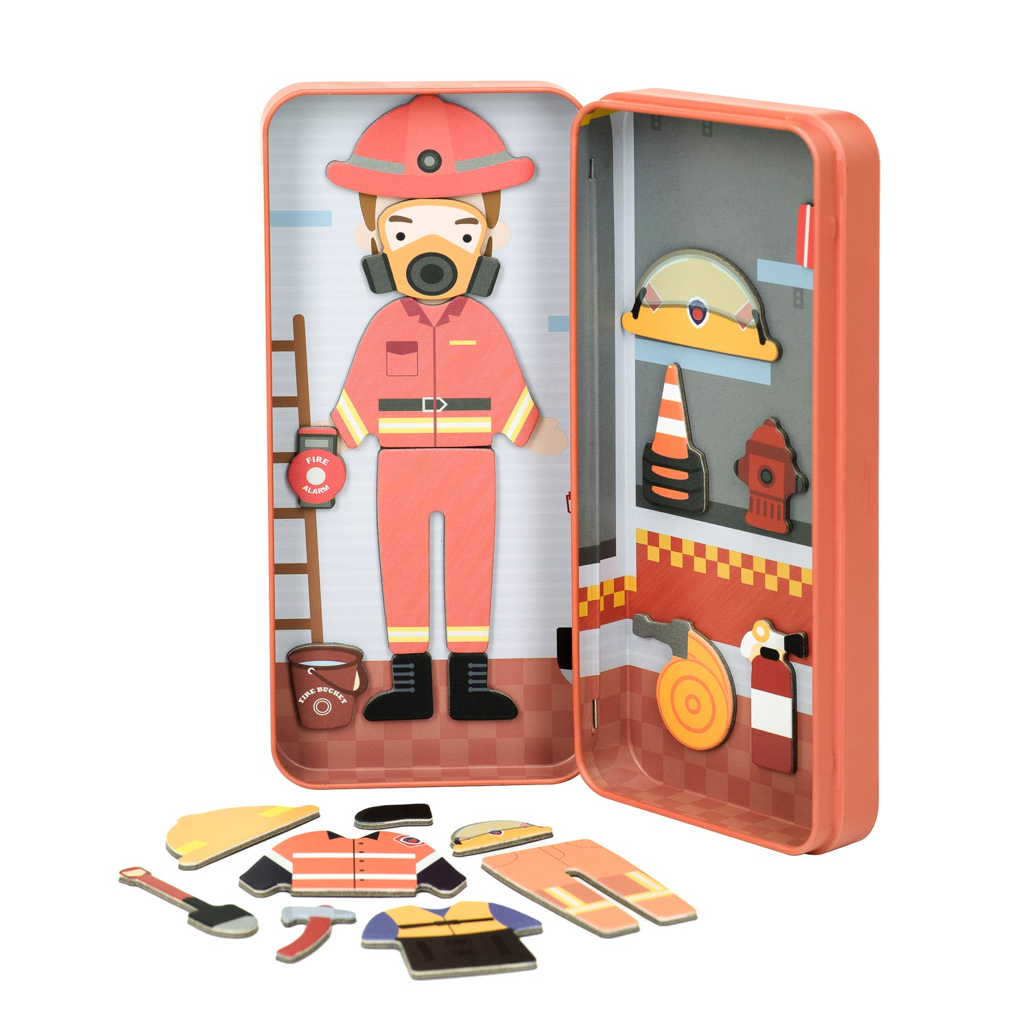 Firefighter Magnetic Puzzle Box