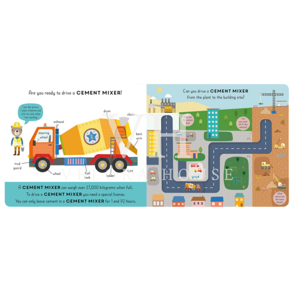 Little Journeys Construction Book