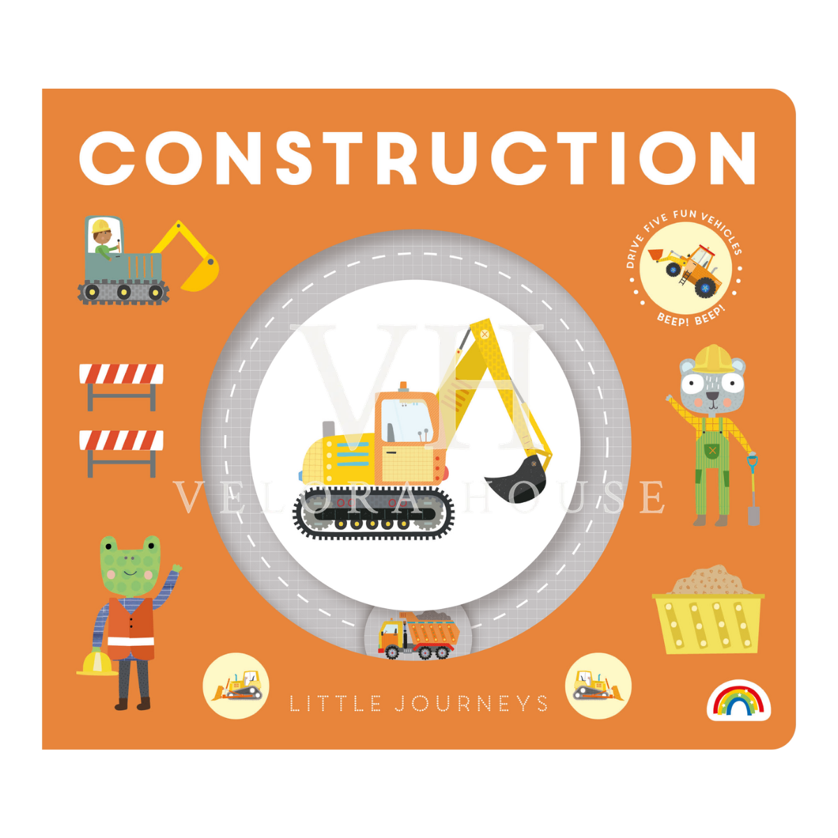 Little Journeys Construction Book