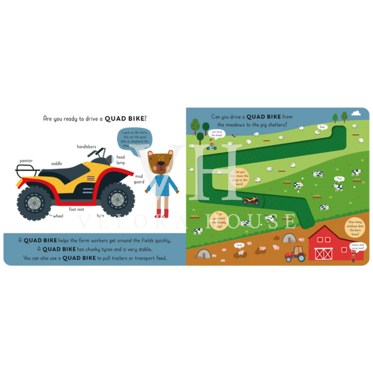 Little Journeys Farmyard Book