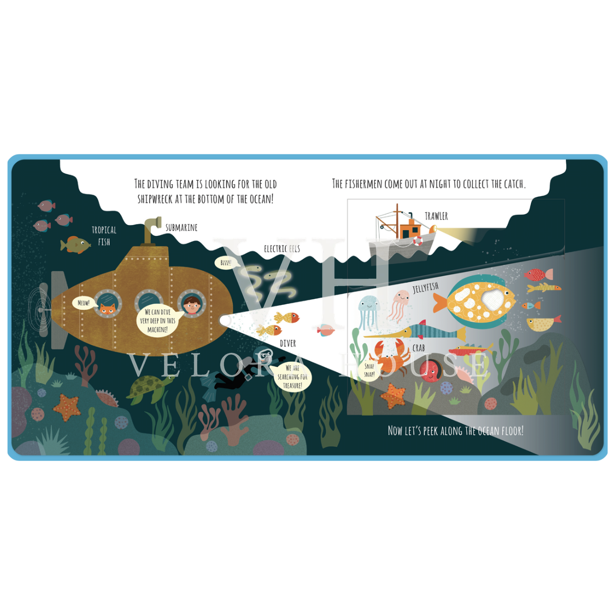 Peek Inside The Ocean Book