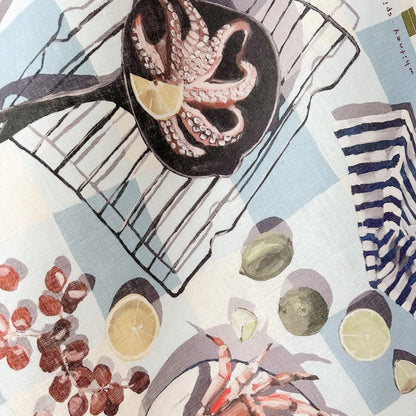 'SEAFOOD SPREAD' Tea Towel