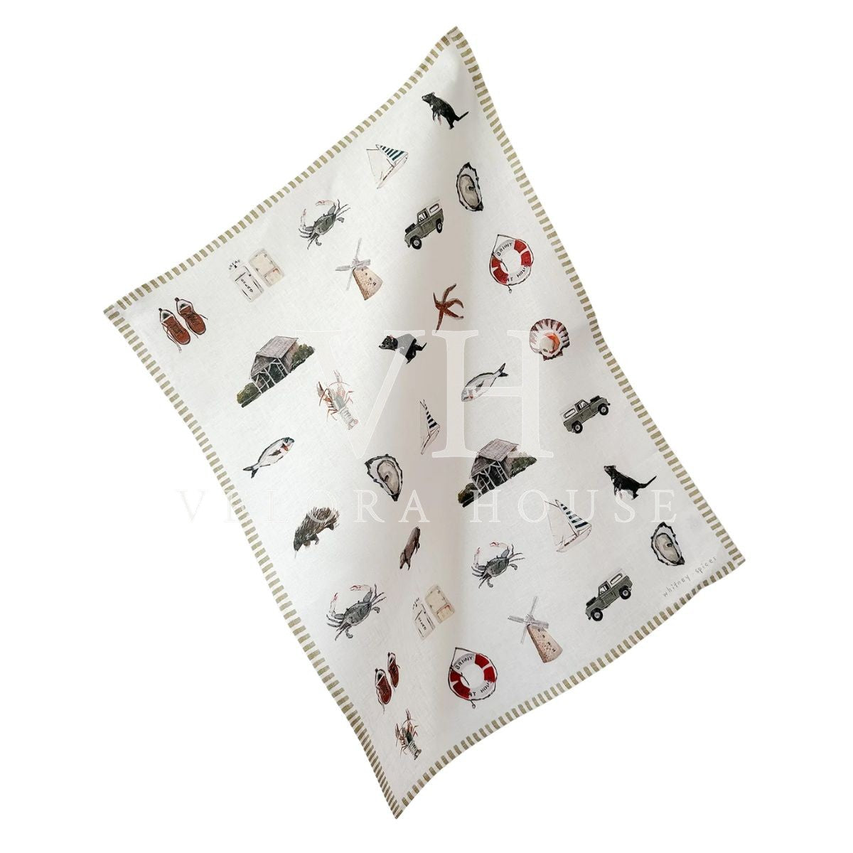'TASMANIA' Tea Towel