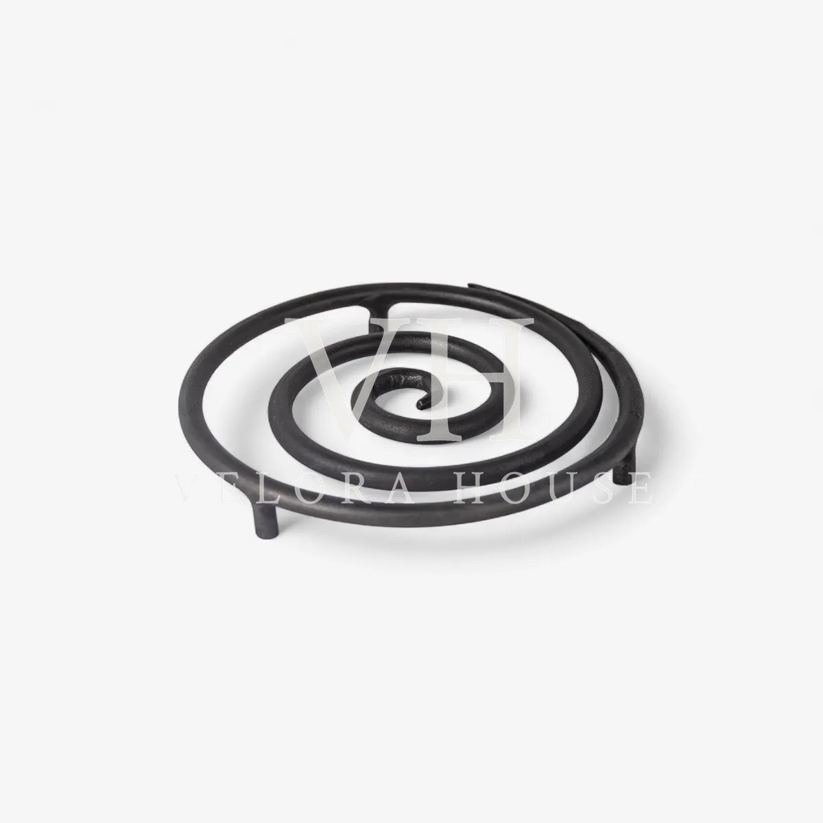 Hand Forged Trivet Black