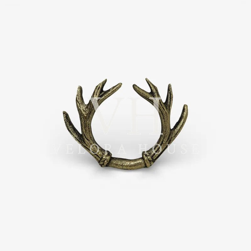 Antler Napkin Ring Gold