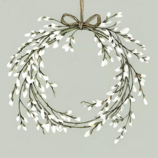 Wreath Lunch Serviette