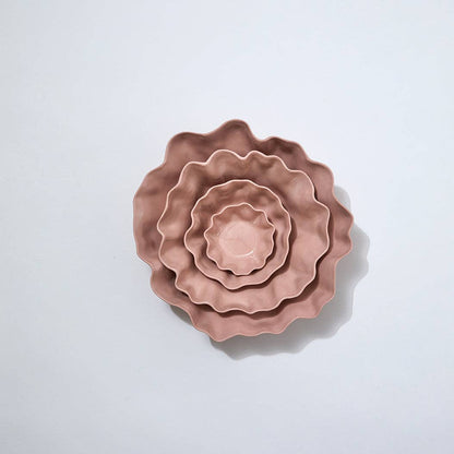 Ruffle Bowl Icy Pink (XS)