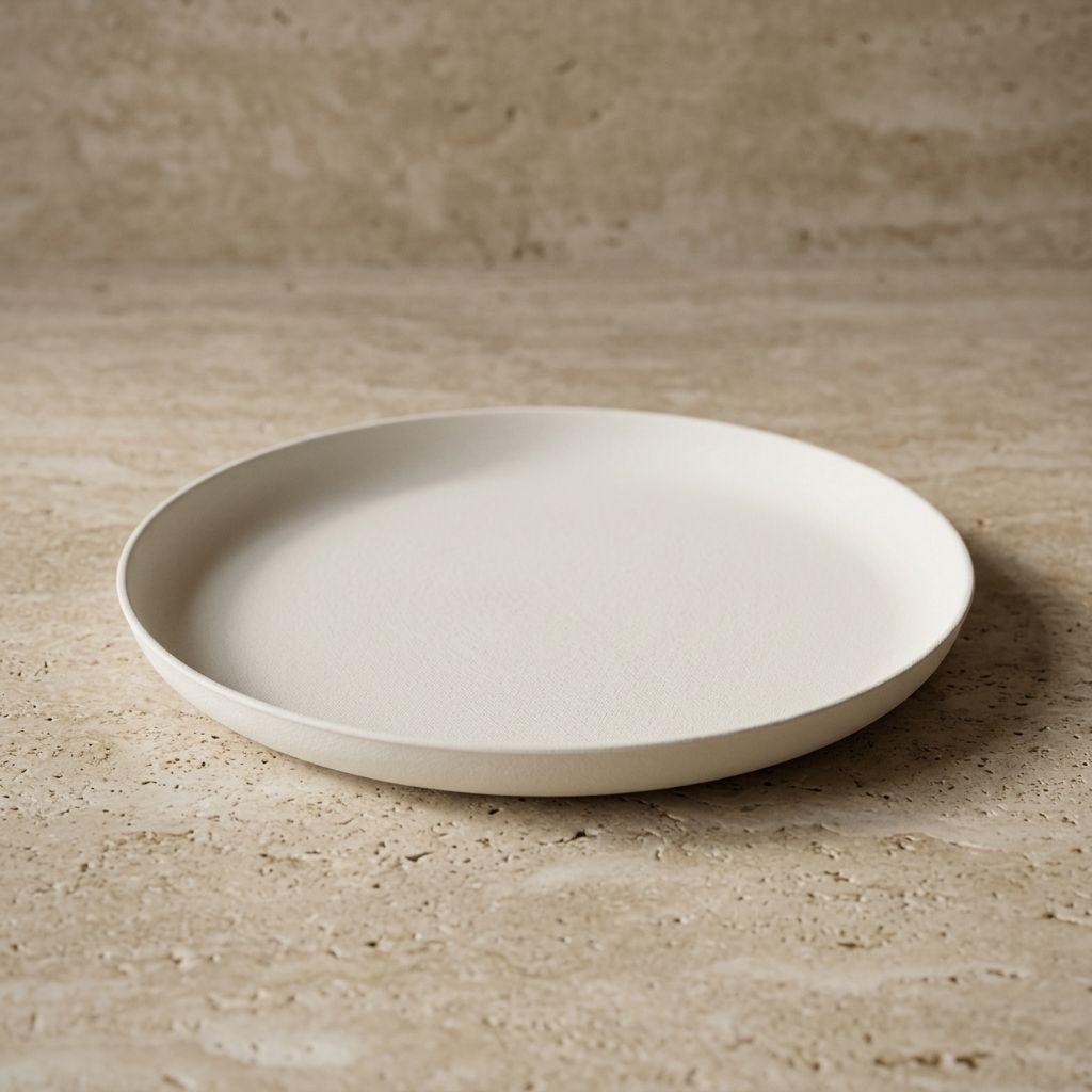 Round Snack Plate 16cm Pk/40