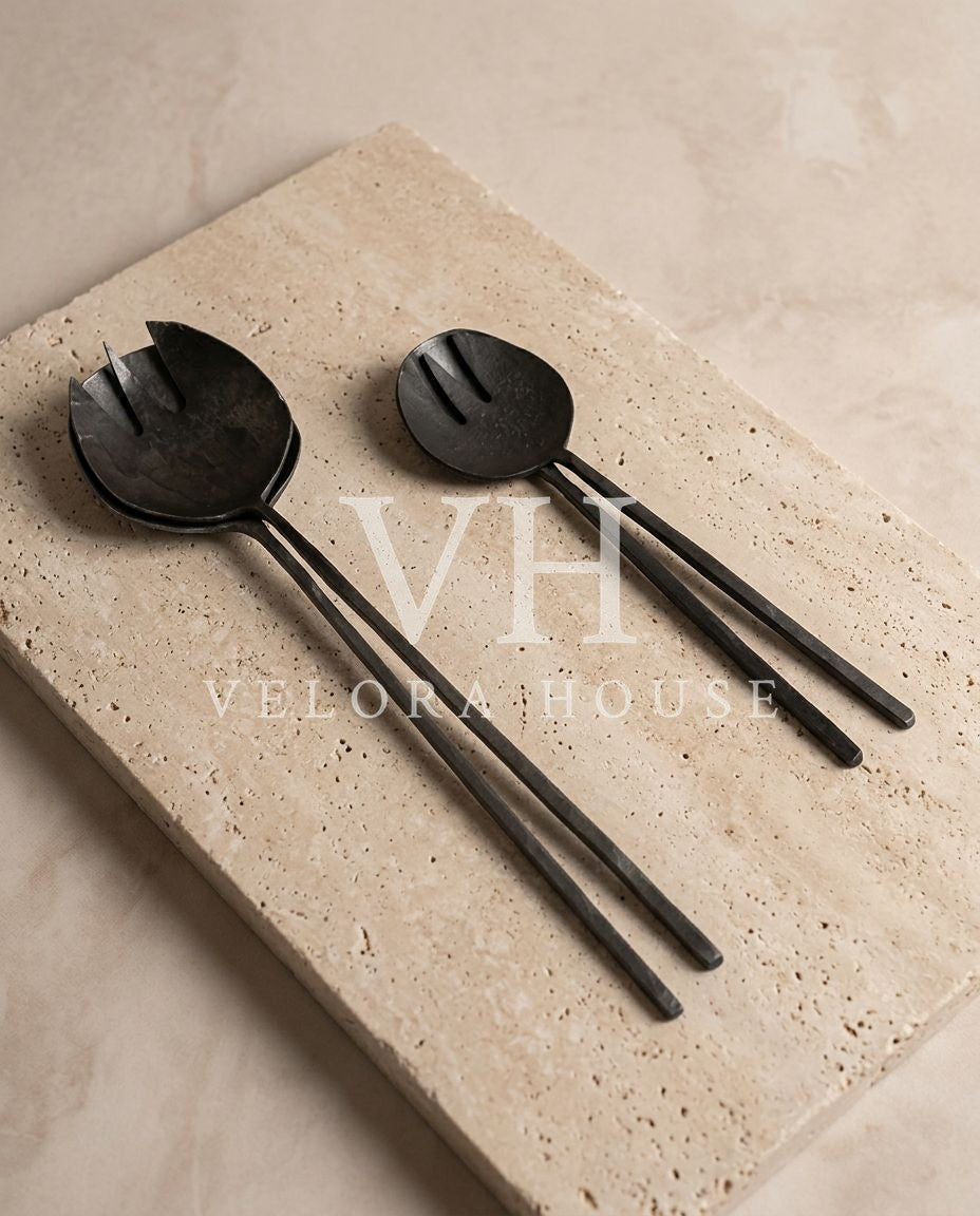 HAWTHORN Black Mini Salad Server