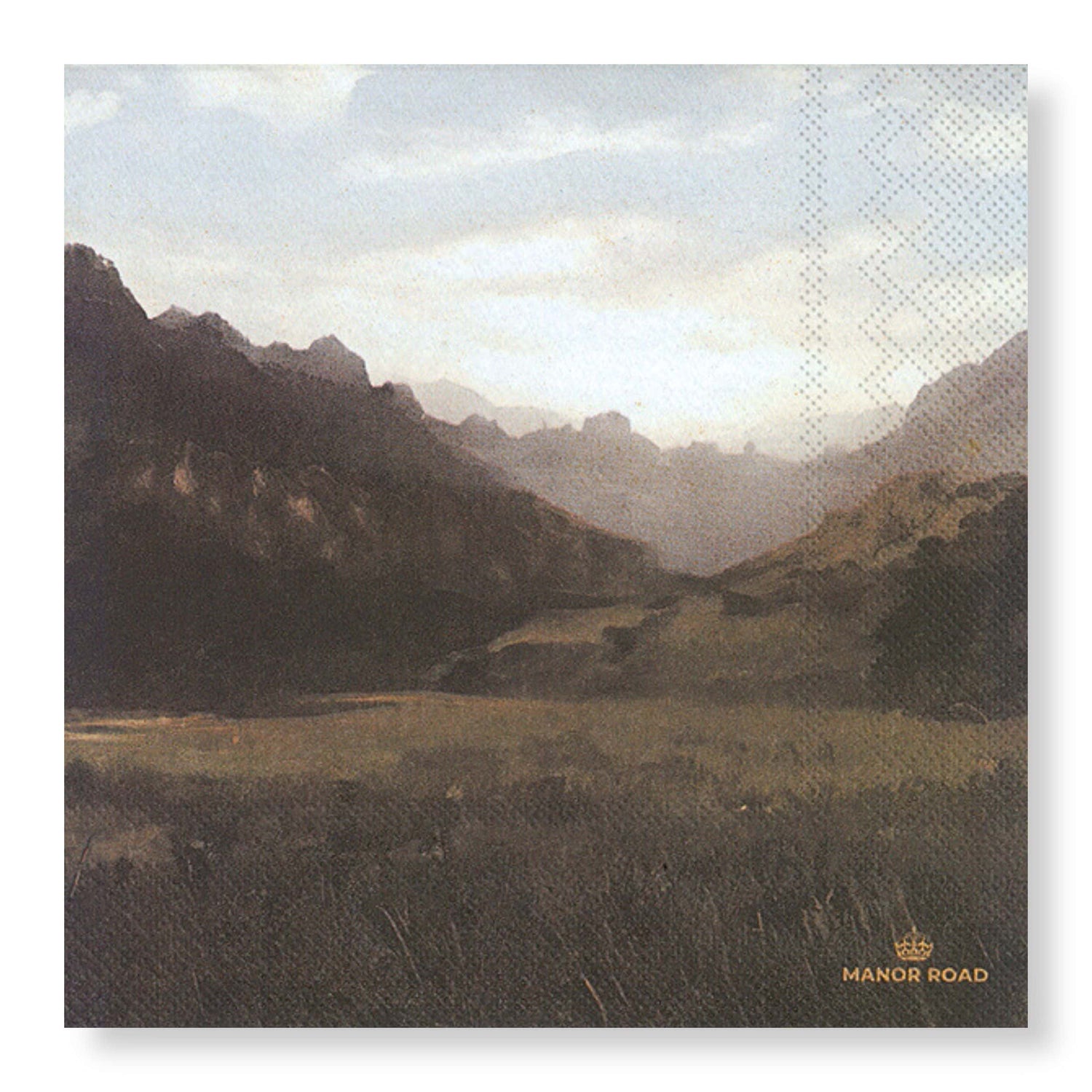 The Landscape Cocktail Serviette