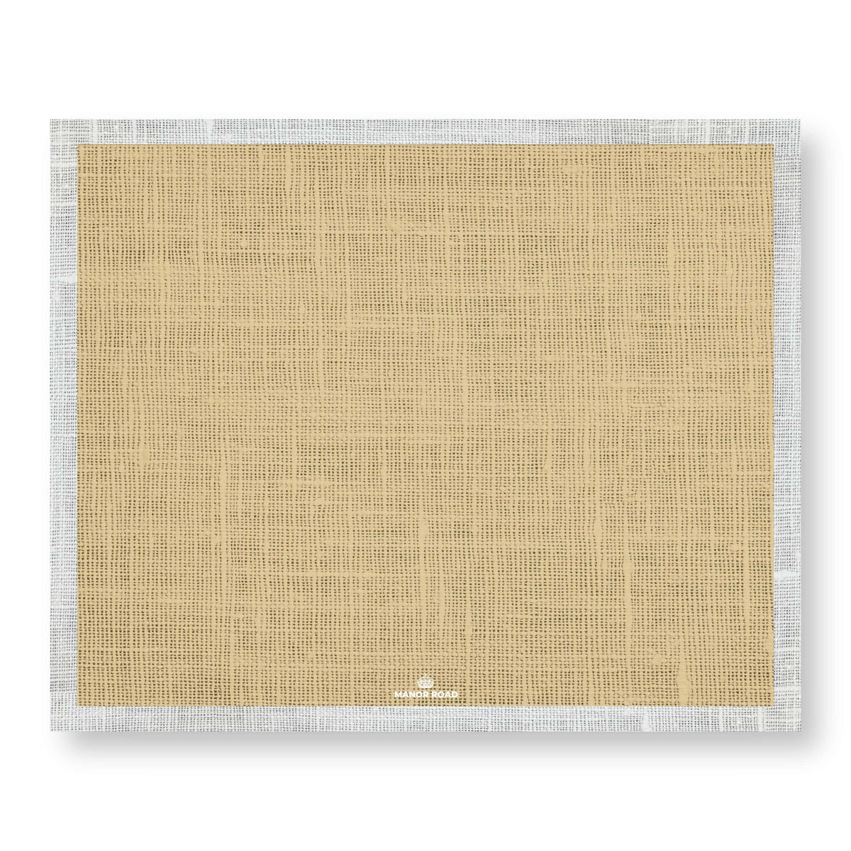 Gold Linen Paper Placemat Pad/30
