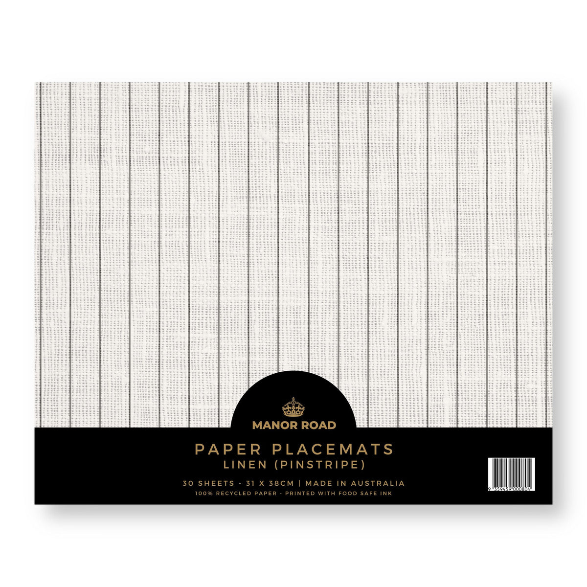 Pinstripe Paper Placemat Pad/30