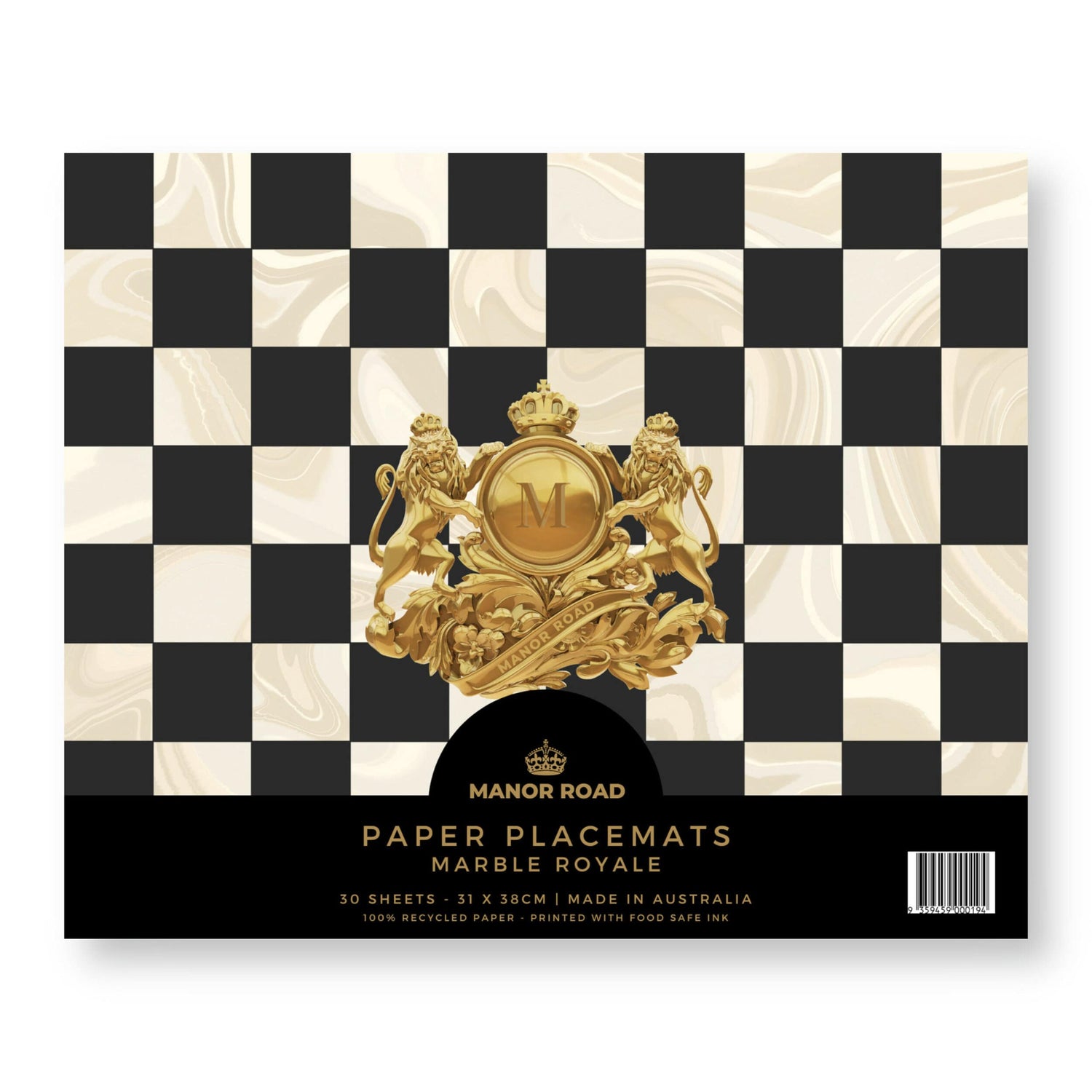 Marble Royale Paper Placemat Pad/30