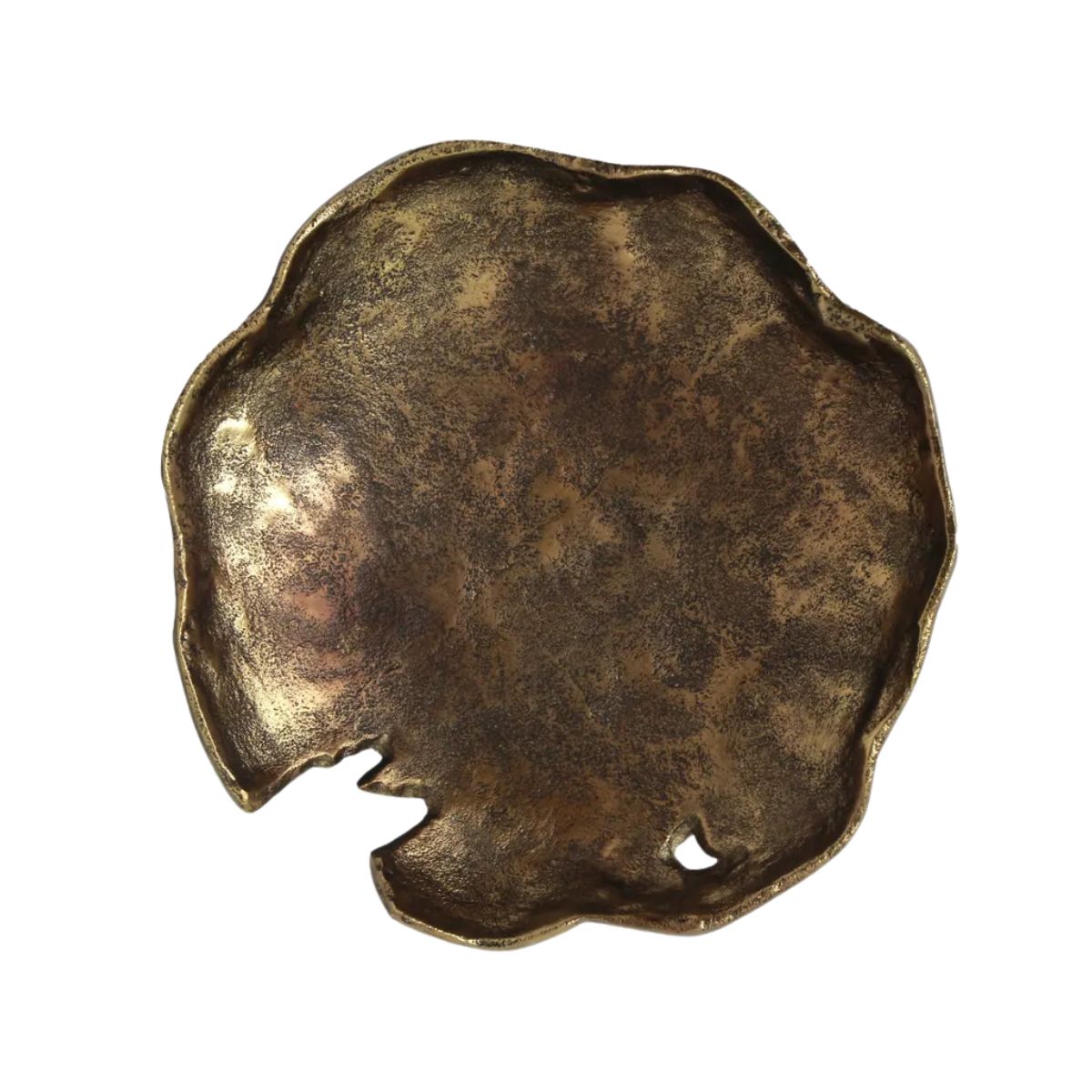 Iron Bowl Aged Gold