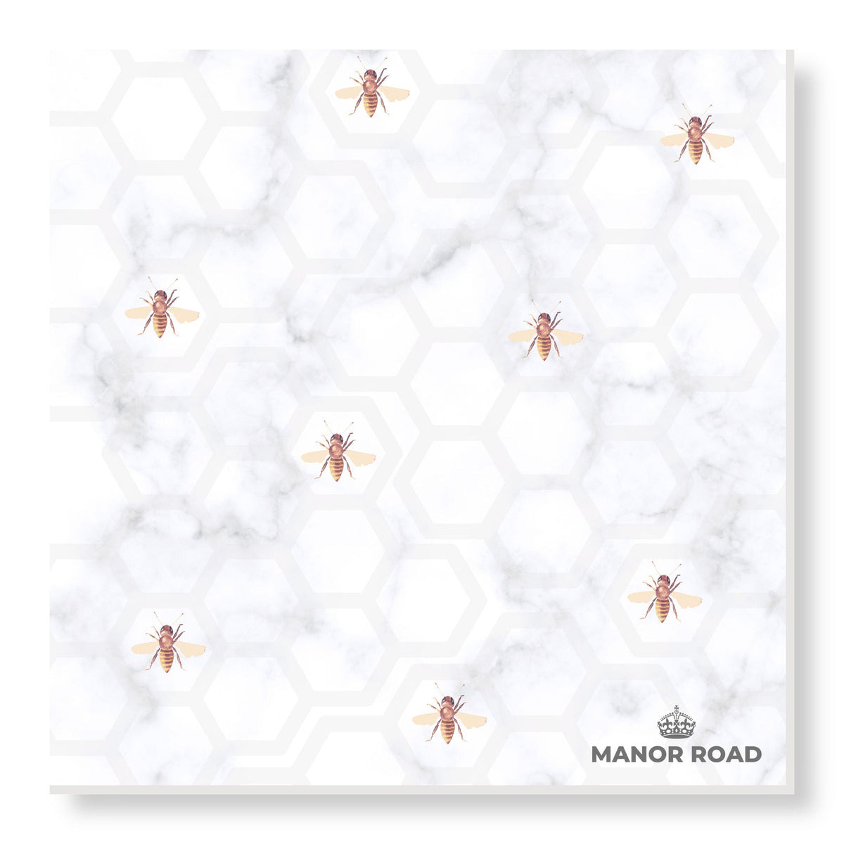 Marbled Bee Dinner Serviette