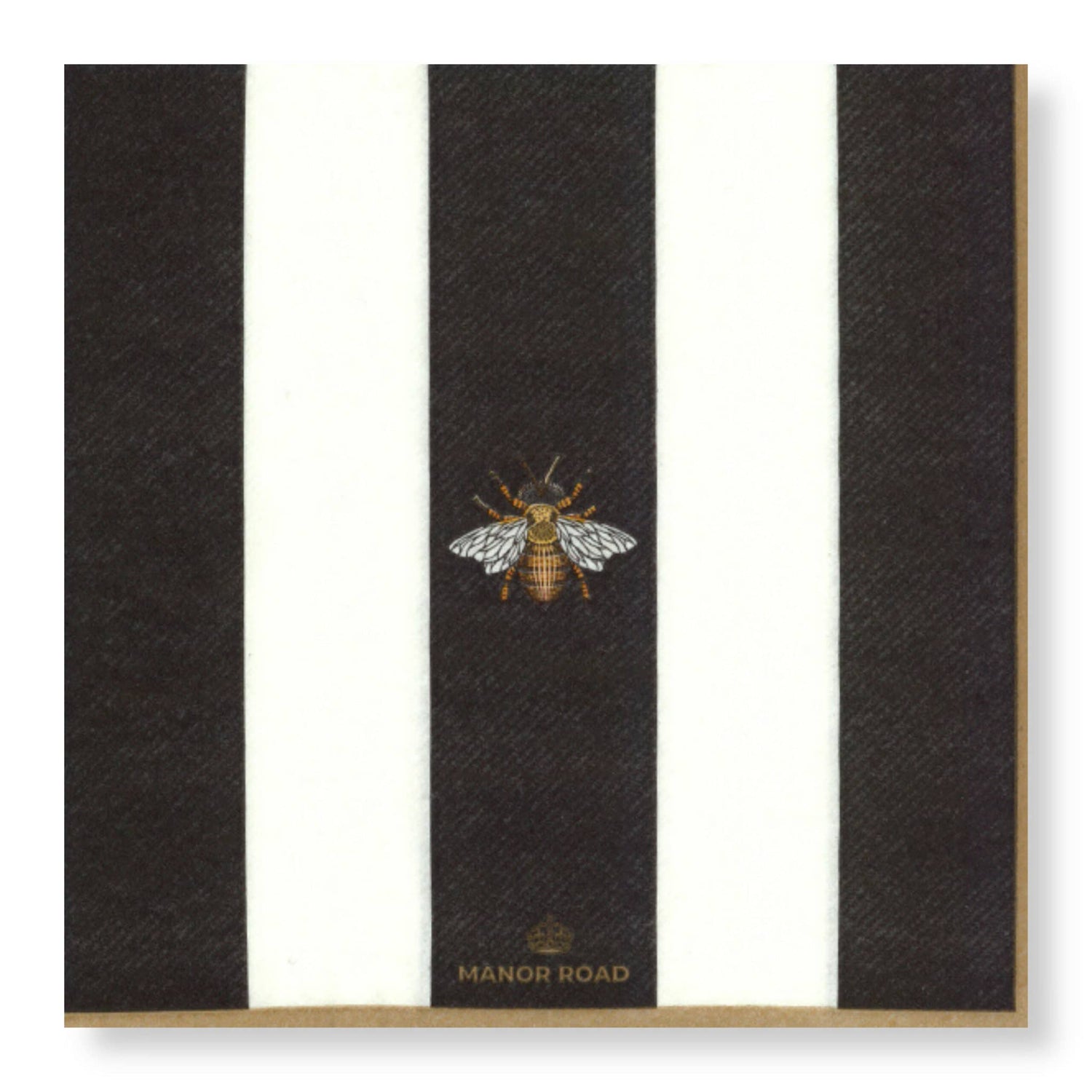 The Striped Bee Dinner Serviette
