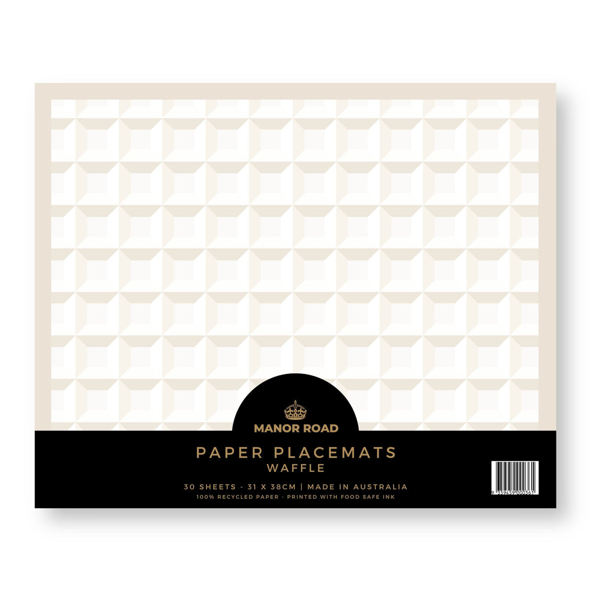 Waffle Paper Placemat Pad/30
