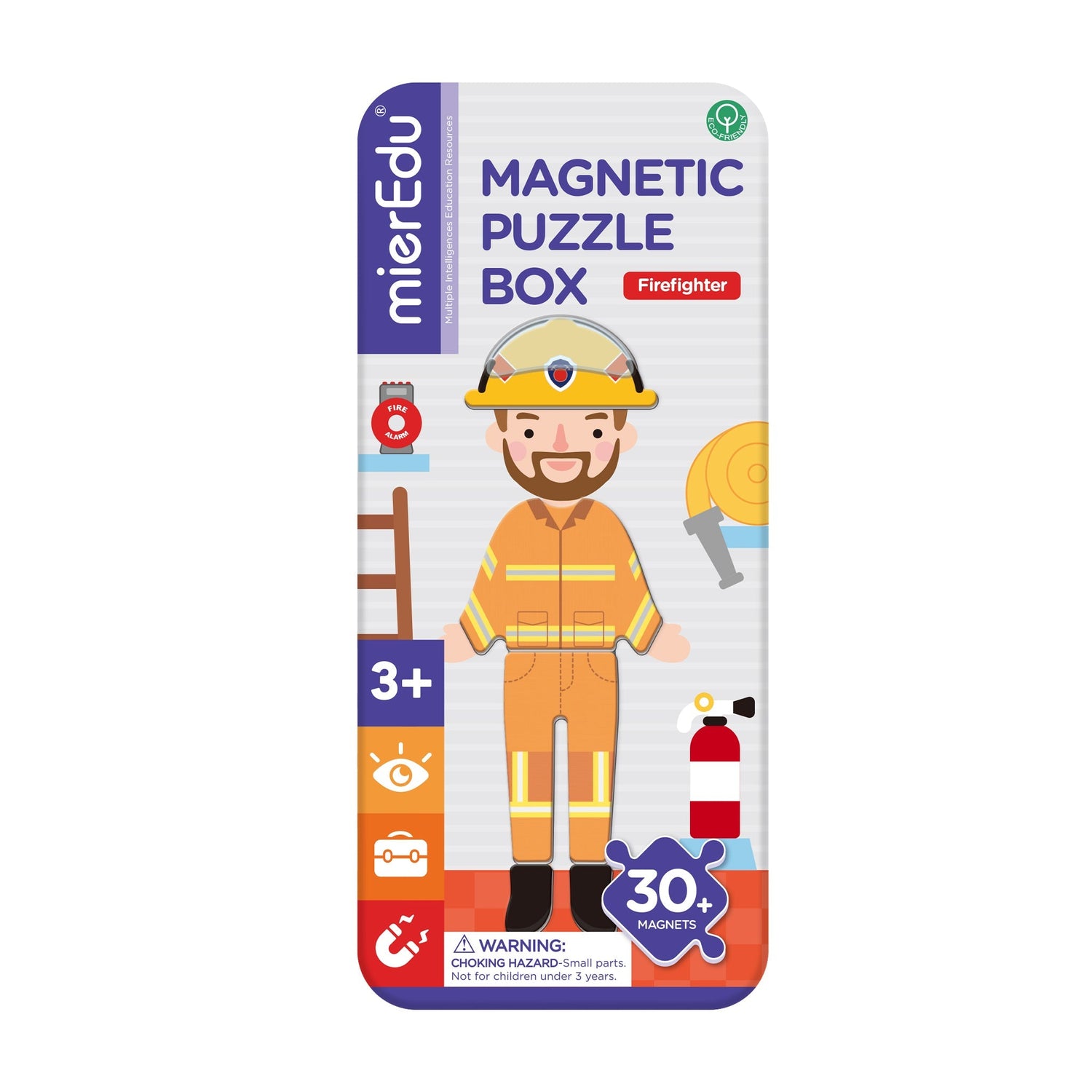 Firefighter Magnetic Puzzle Box