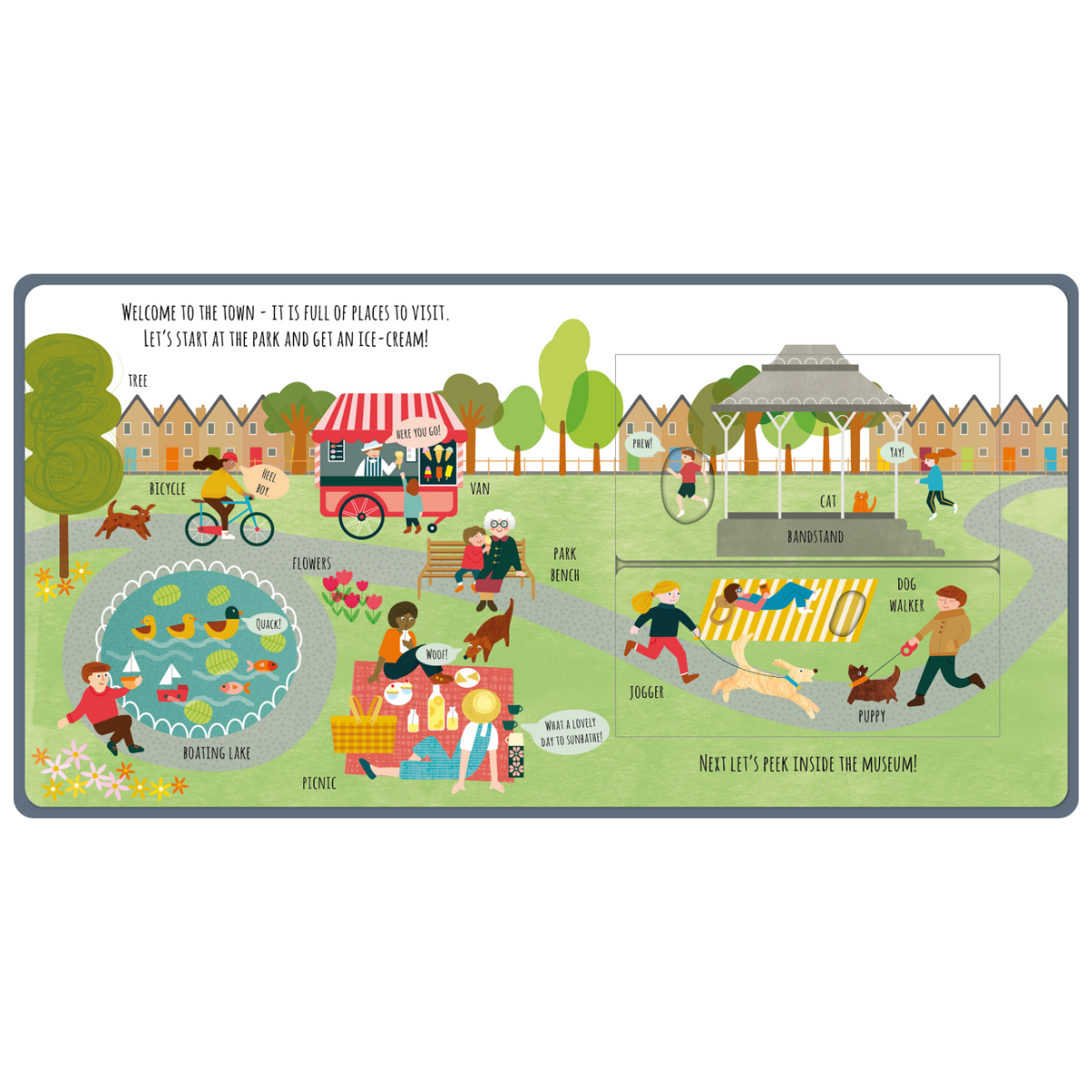 Peek Inside The Town Book