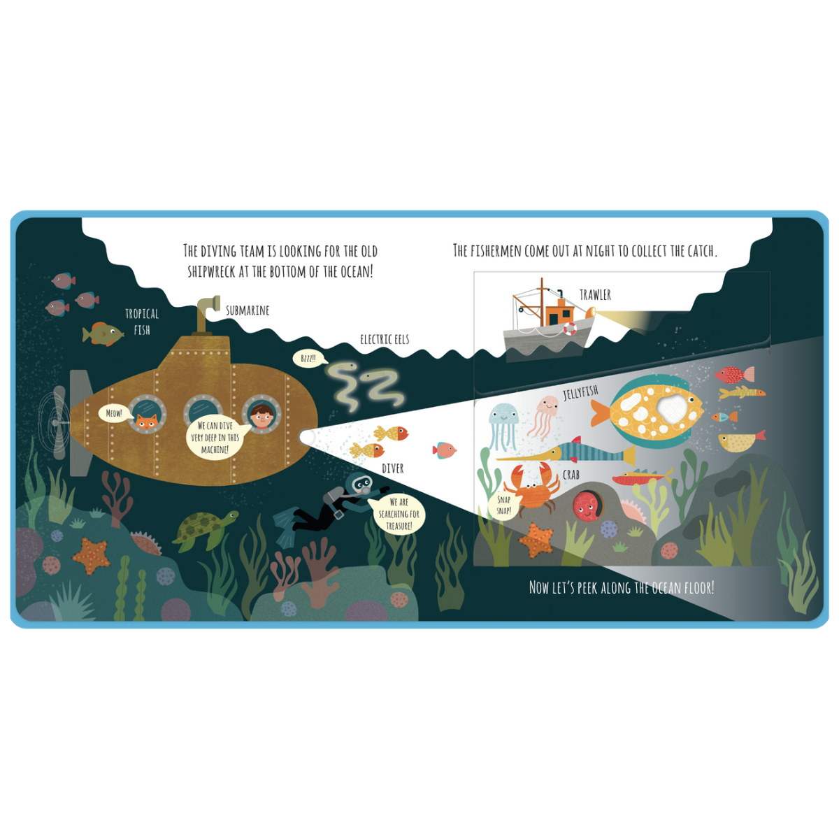 Peek Inside The Ocean Book