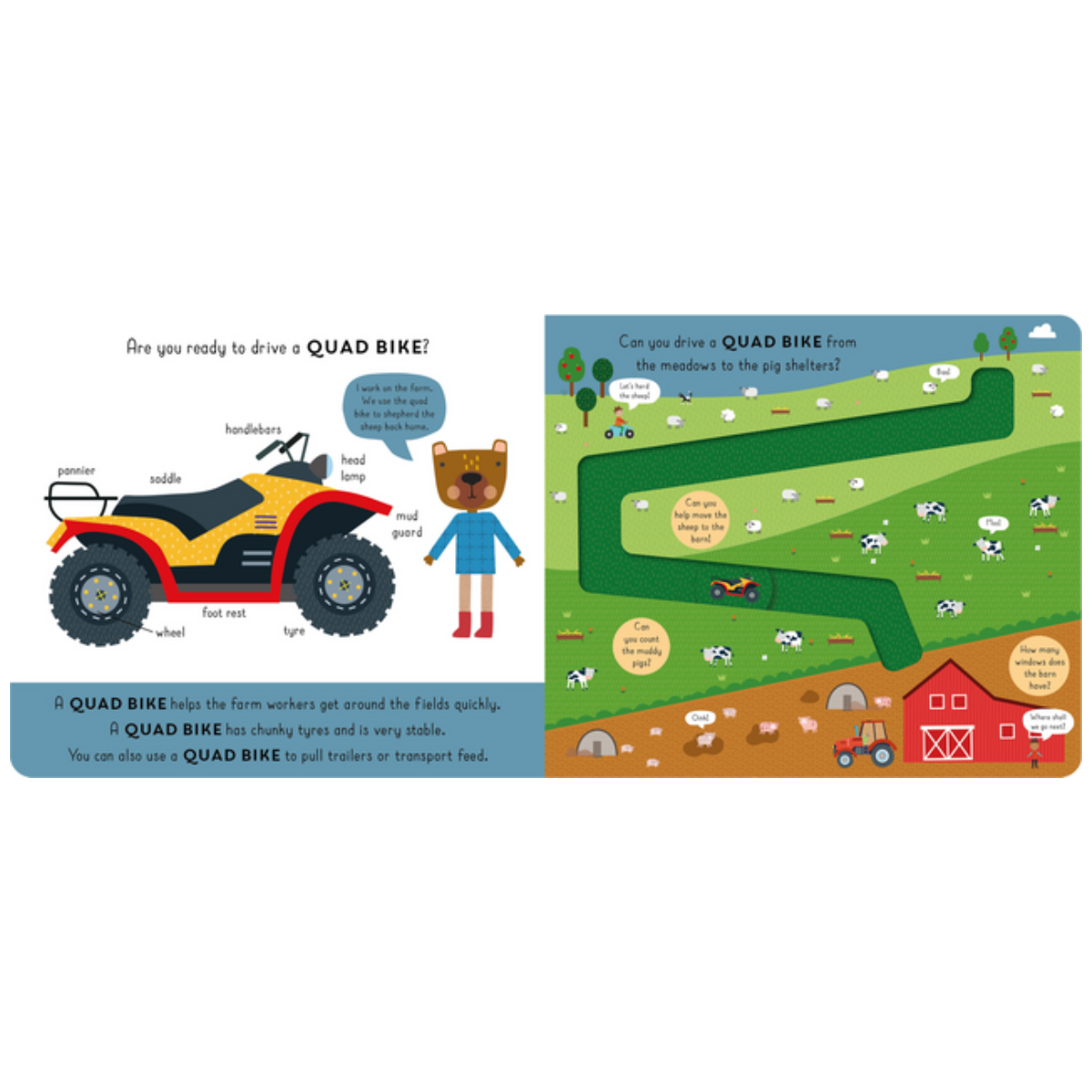 Little Journeys Farmyard Book