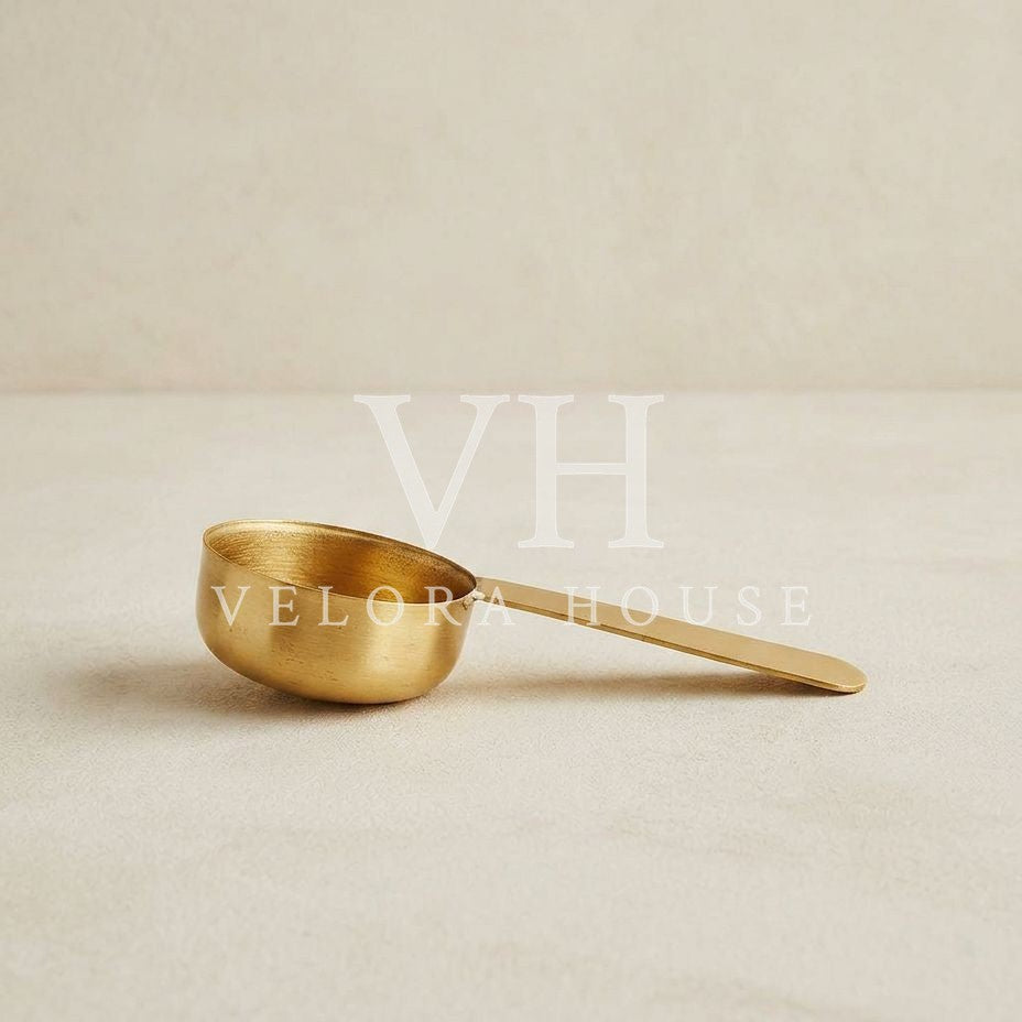 Foundry Brass Coffee Spoon