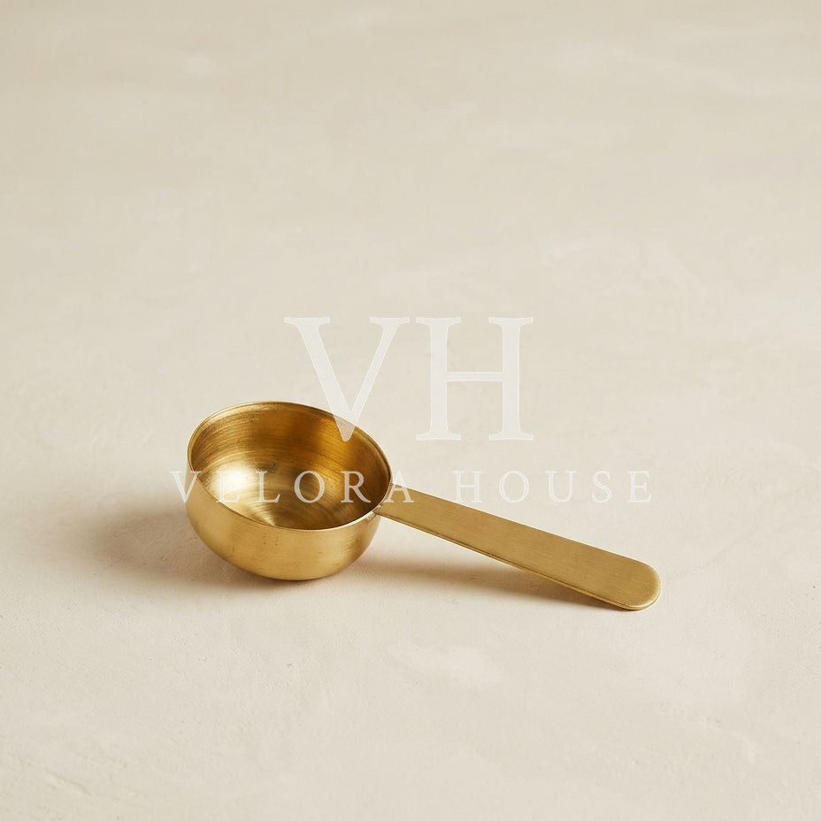 Foundry Brass Coffee Spoon