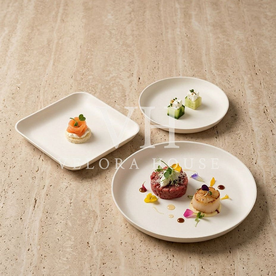 Square Snack Plate 12cm Pk/40