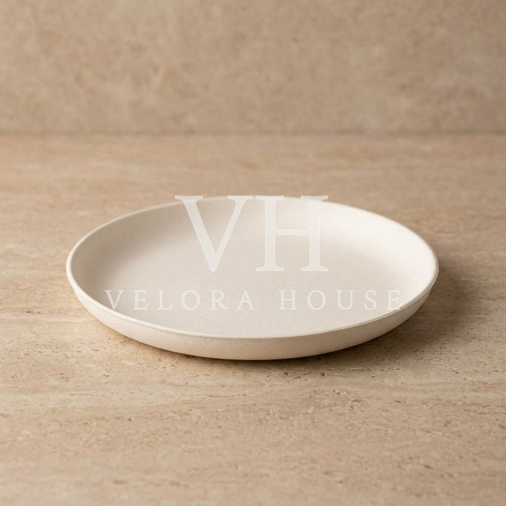 Round Snack Plate 12cm Pk/40