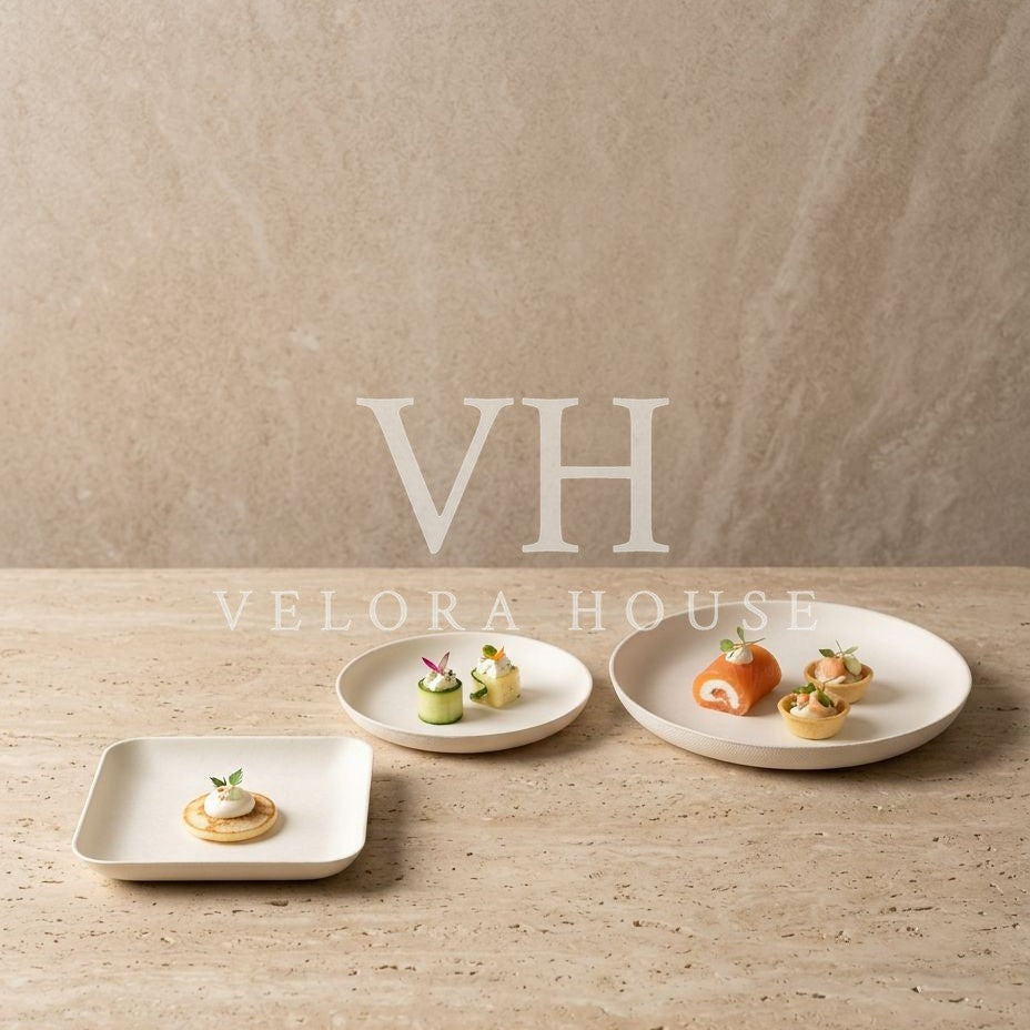 Round Snack Plate 16cm Pk/40