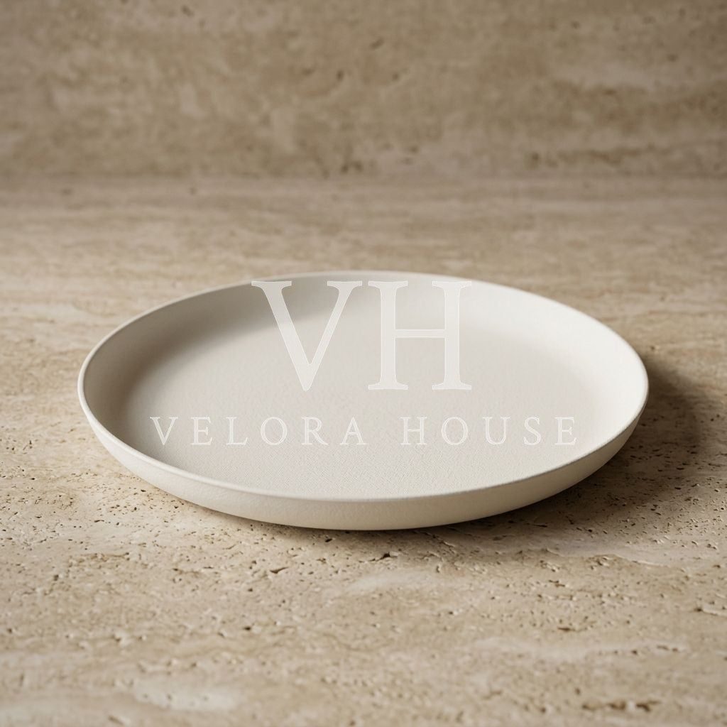 Round Snack Plate 16cm Pk/40