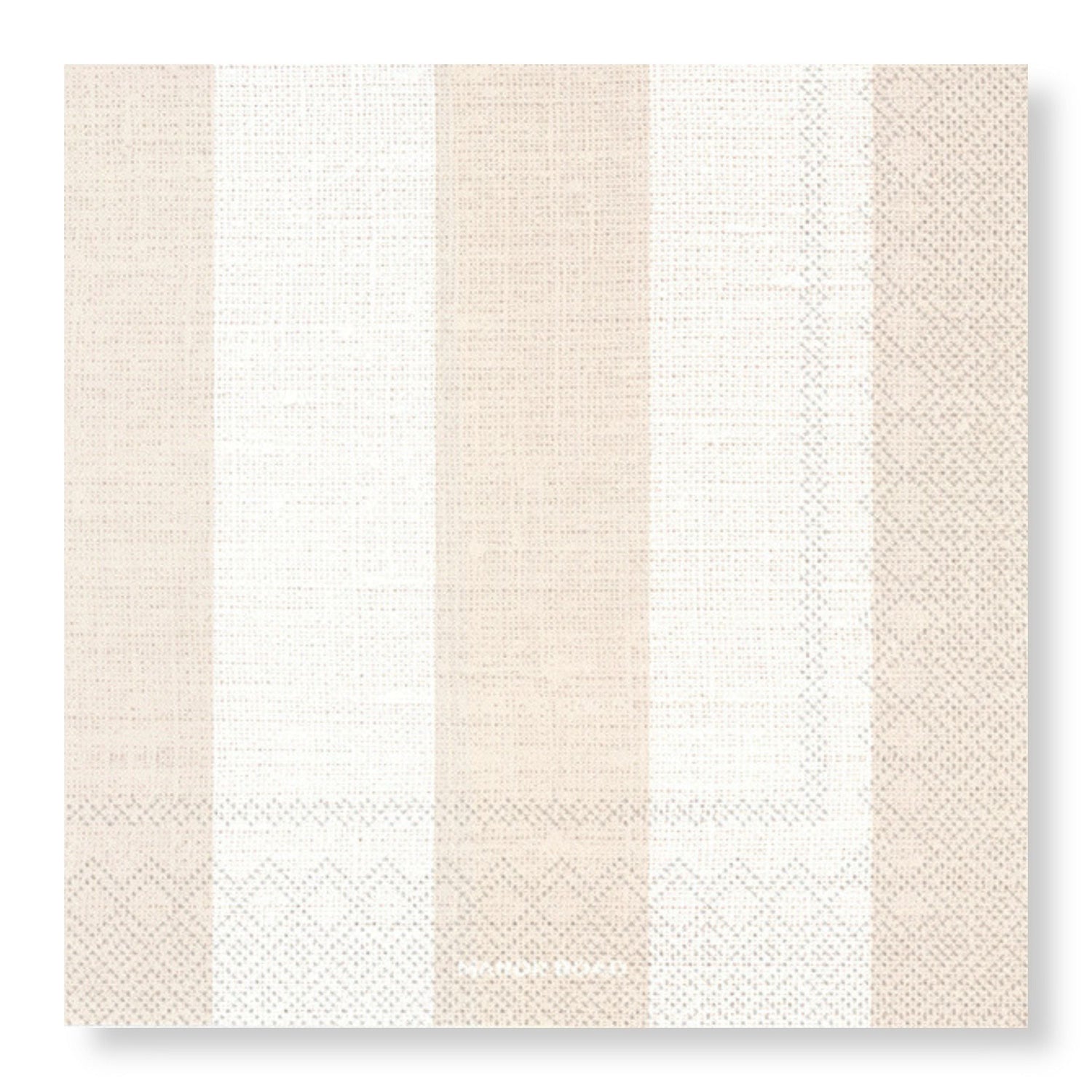 Naturals Stripe Cocktail Serviette