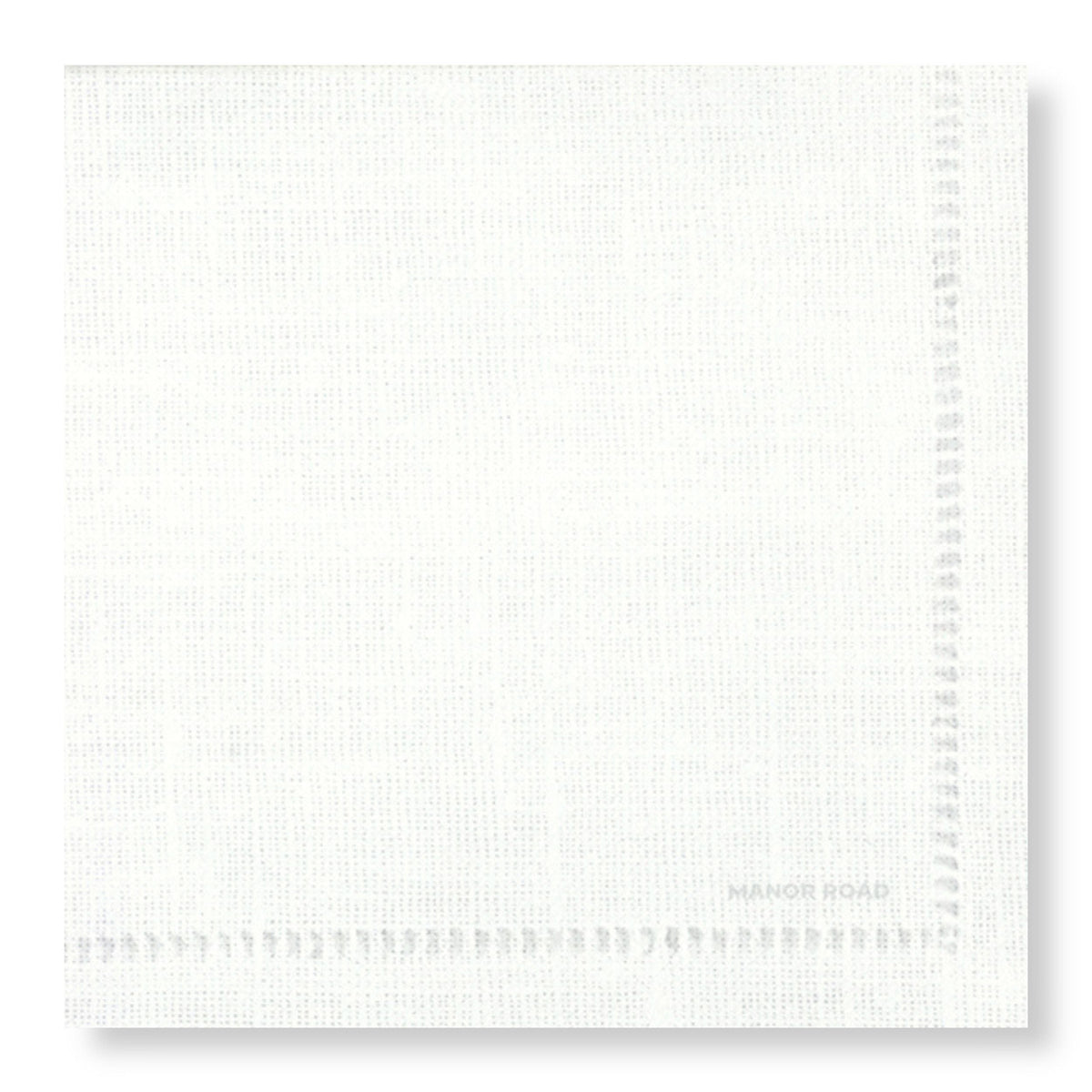 Linen Hemstitch Dinner Serviette